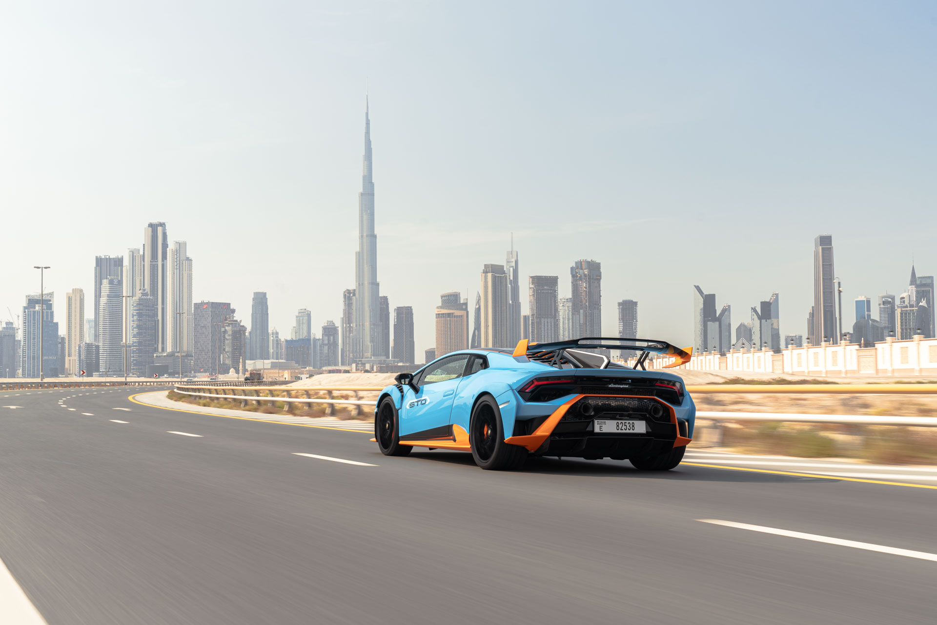 Automobili Lamborghini Unveils New Huracán STO in the UAE