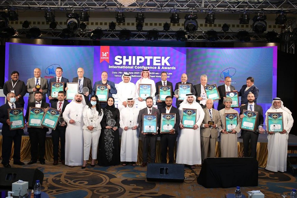 Marasi News retains the title of the “Best Maritime Media” at Shiptek Awards 2021