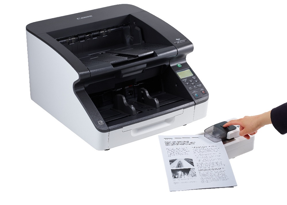 canon accelerates document digitisation with Instant Staple Remover