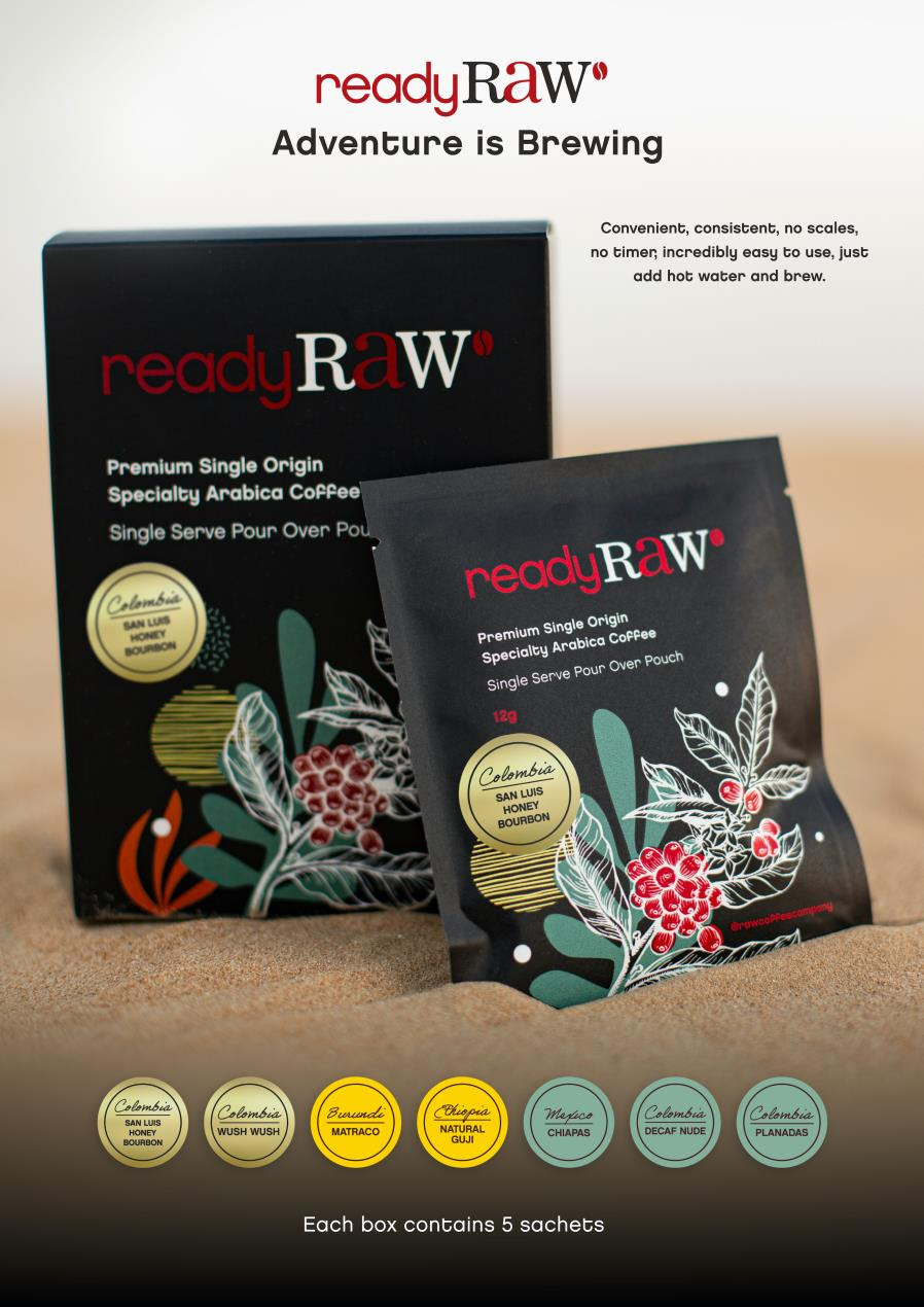 Raw Coffee Company Launches ReadyRAW