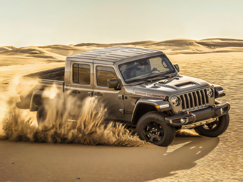 Jeep Gladiator Sand Runner – the Ultimate High-performance Off-road Midsize Pickup