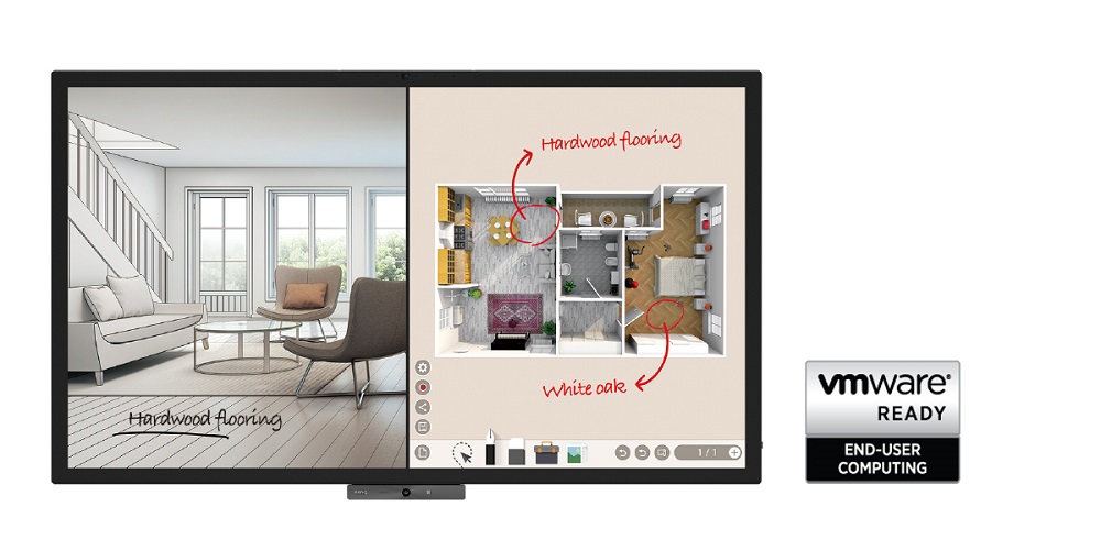 BenQ DuoBoard Becomes the World’s First Interactive Display To Receive VMware Ready Certification