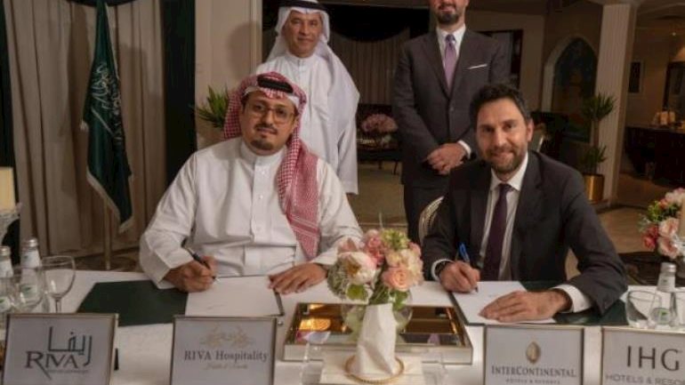 IHG signs InterContinental Riyadh King Fahed Road – second hotel to be developed under MDA with RIVA Development Company