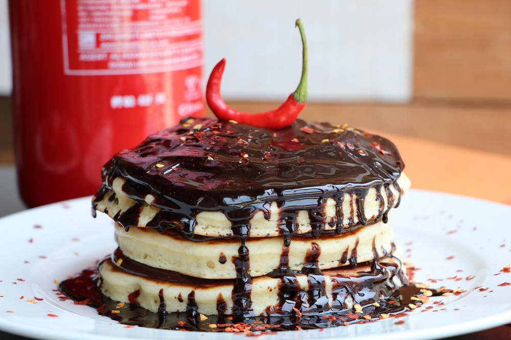 Eggspectation is Serving Complimentary Chocolate Chili Pancakes For Chocolate Day!