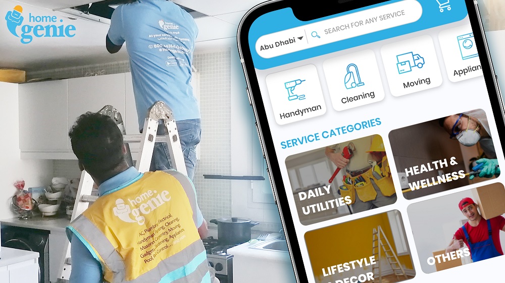 HomeGenie launches online home services in Abu Dhabi