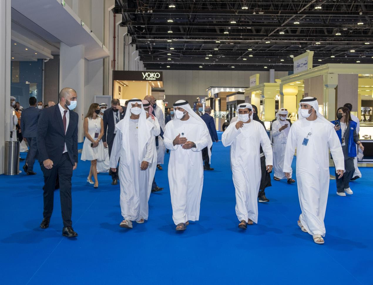 H.E. Sheikh Nahyan Bin Mubarak Declares Jewellery And Watch Show 2021 Officially Open