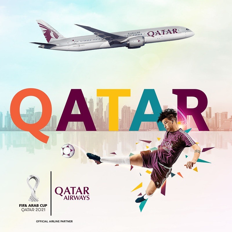 Qatar Airways Gears Up for FIFA Arab Cup Qatar 2021™ as Official Airline Partner