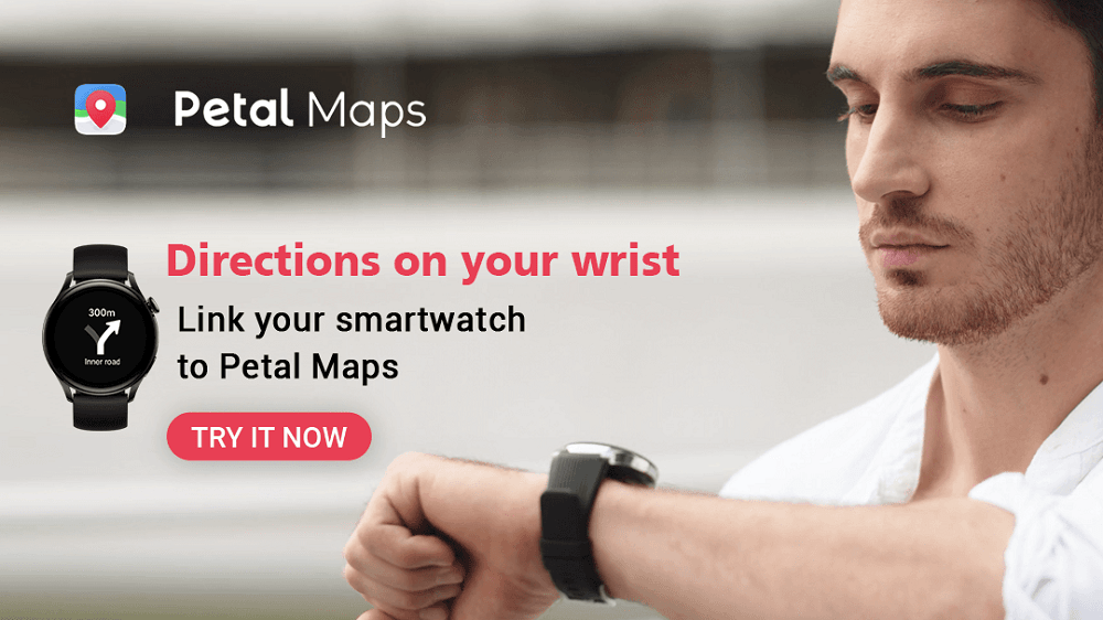 Petal Maps by Huawei provides users with an innovative digital mapping experience