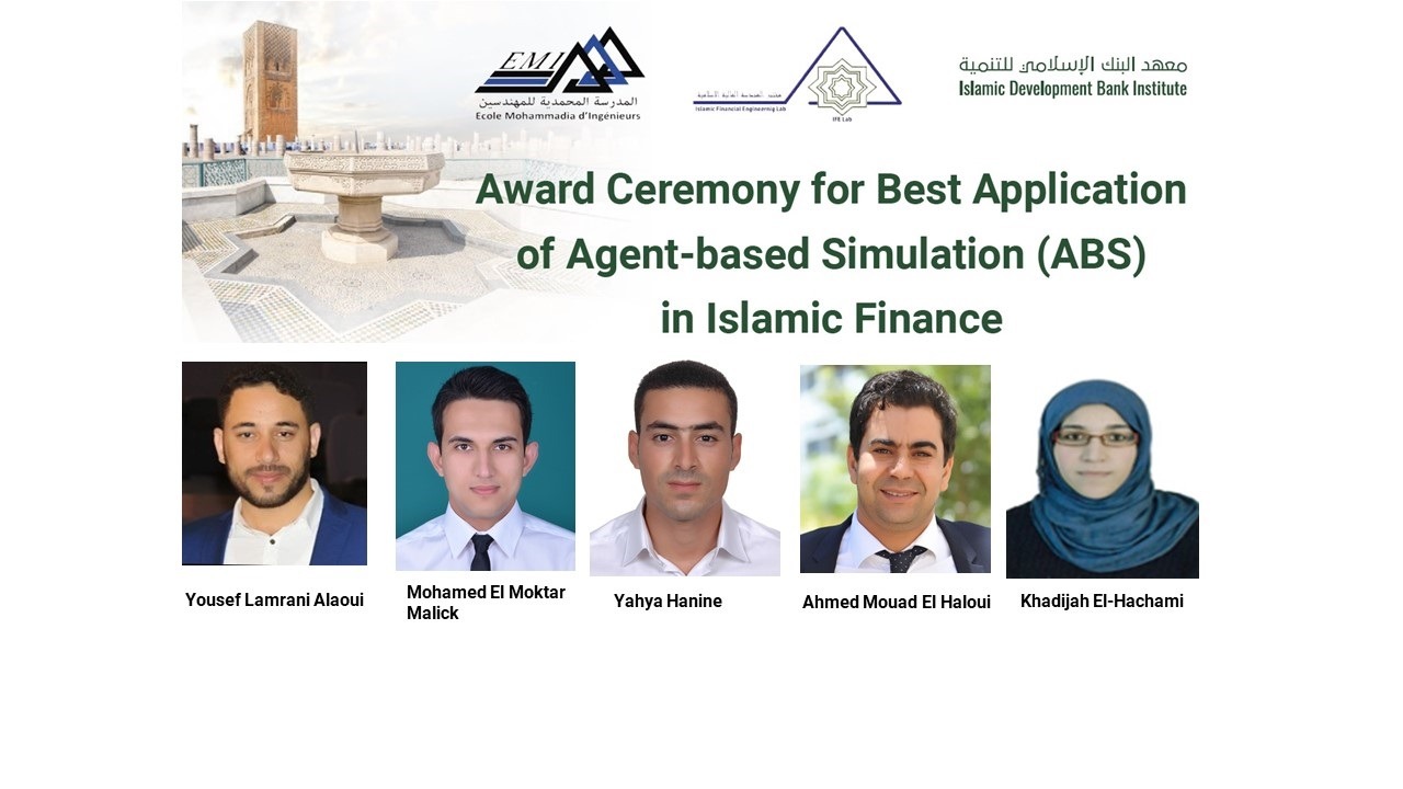 IsDBI and IFE Lab Announce Award Winners for Best Application of Agent-based Simulation in Islamic Finance