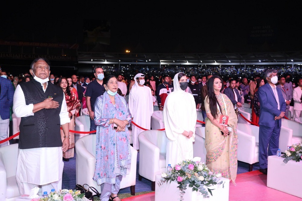 Bangladesh Consulate organises the grand celebrations of the Golden Jubilee of Bangladesh and the UAE, attended by UAE’s royal family members