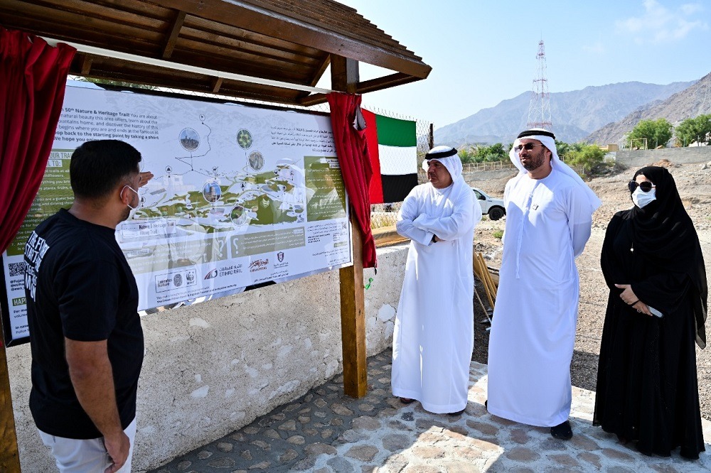 Ground-breaking 50th nature and heritage trail is inaugurated