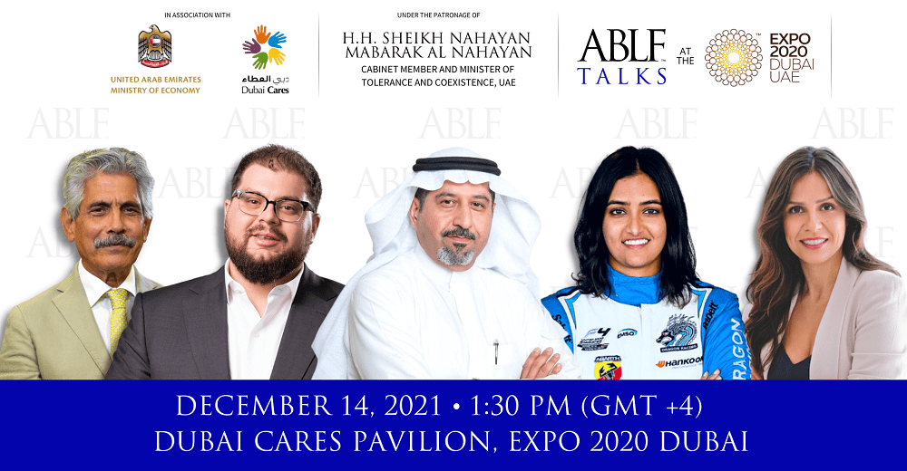 Saudi Arabia in Focus: Vice Minister at Ministry of Transport, KSA, H.E. Eng. Badr Abdullah Al-Dulami and Sporting Icon Reema Juffali to headline the ABLF Talks at Expo 2020 Dubai on December 14