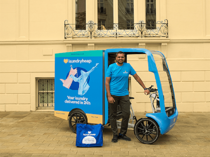 Laundryheap Announces First Electric Bike Initiative For Laundry Services In The Region