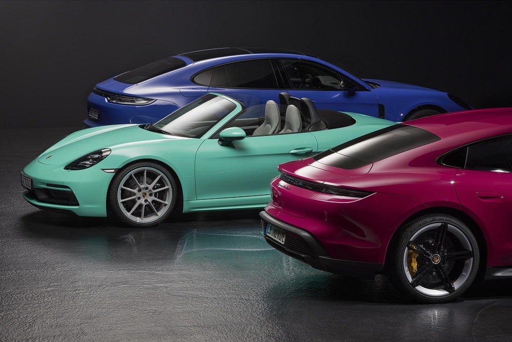 Comeback of historic colours for all Porsche models