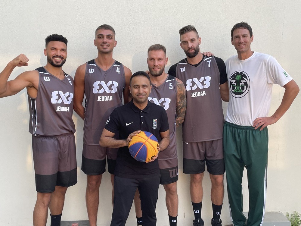 Jeddah Team Prepares for Representing Saudi Arabia in FIBA 3×3 World Tour Finals