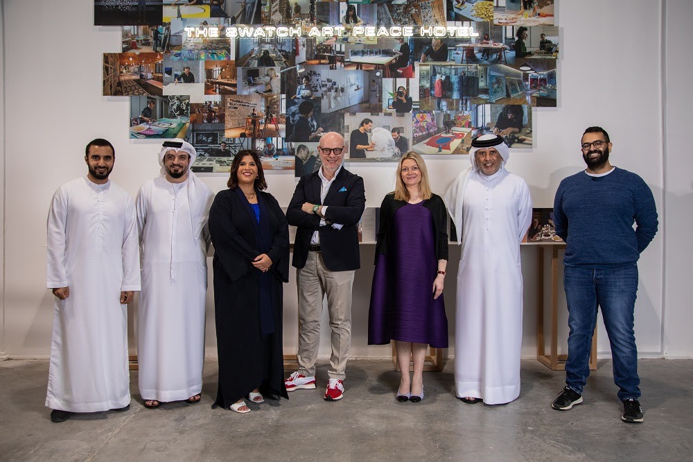 Celebrating A Decade Of Artistic Impression: “Welcome! 10Years Of Swatch Art Peace Hotel” At Alserkal Avenue. Dubai, December 2021