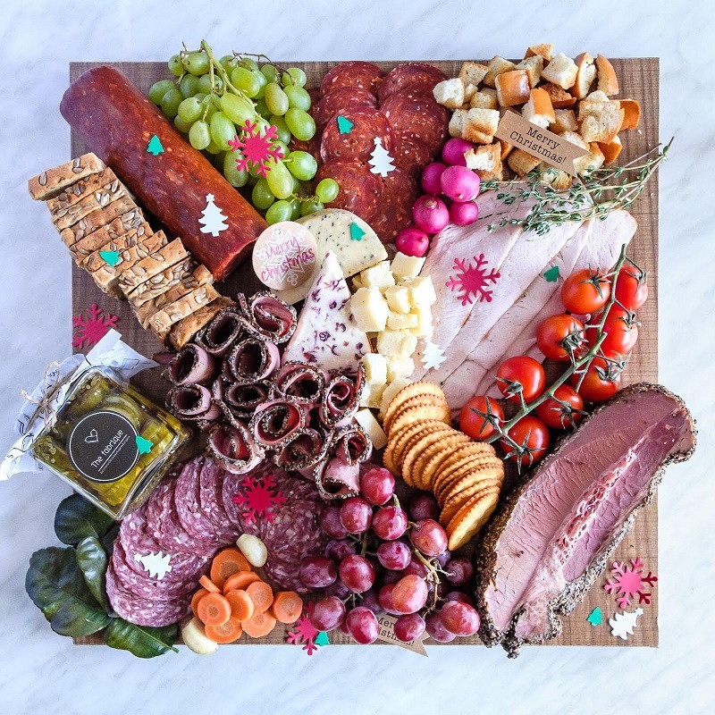 Go Grazy with Sausage Fabrique Grazing Boards this Holiday Season