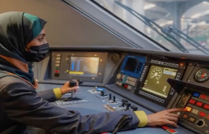 Full steam ahead for Saudi women with train driver program