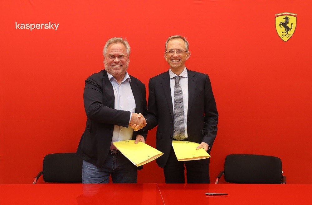 Kaspersky extends partnership with Scuderia Ferrari and becomes brand’s Esports team partner