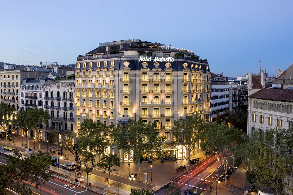 Hit Barcelona’s Finest Offerings direct from the Majestic Hotel & Spa