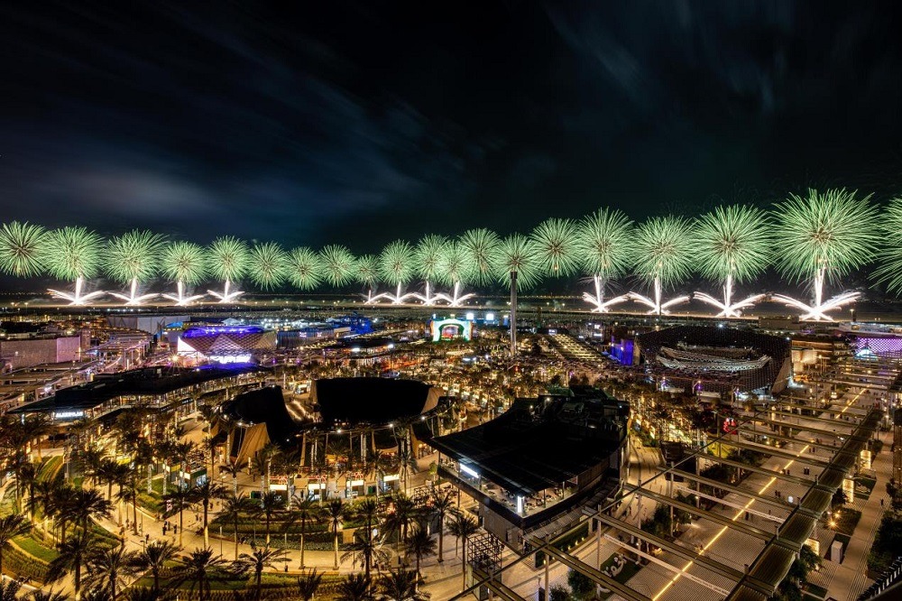 Saudi Day Celebrated At Expo With Spectacular OPening Ceremony, Airshow , CUltural Events And Fireworks