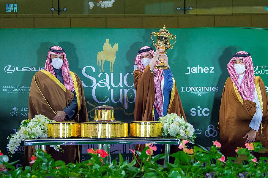 HRH Crown Prince Patronizes Saudi Cup for Horse Race in its 3rd edition