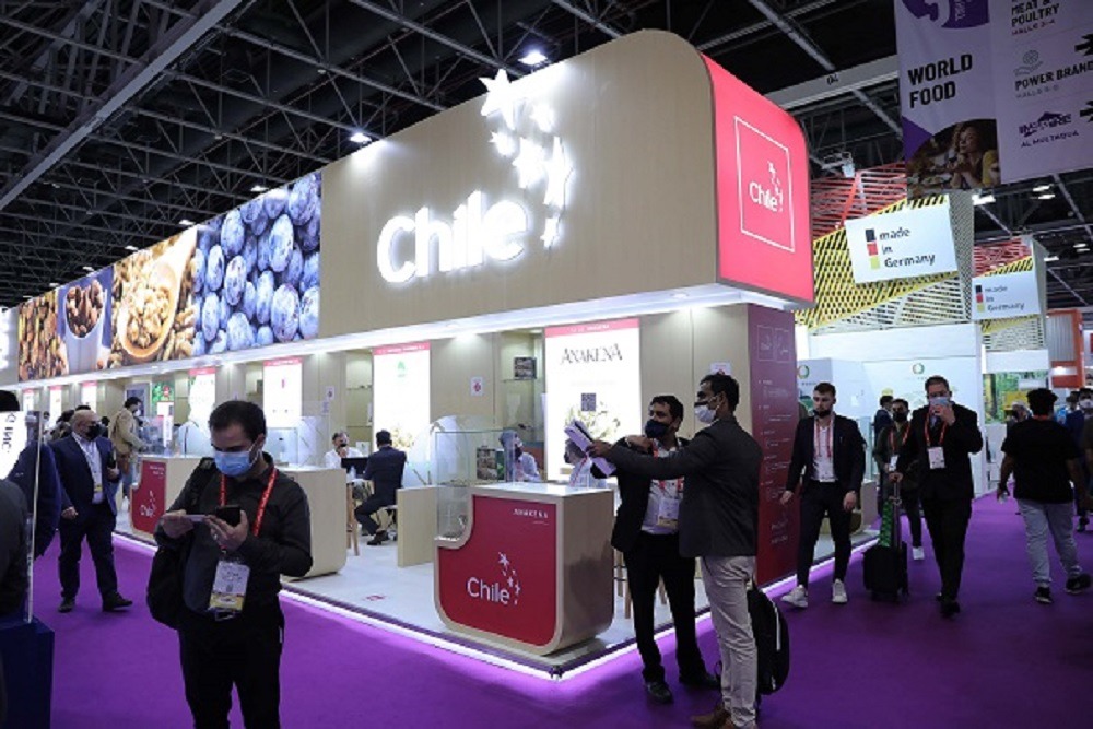 Chile at Gulfood 2022: 22 companies look at market expansion in the Middle East