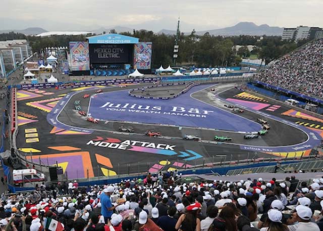 ABB FIA Formula E World Championship Highlights from Round 3: Wehrlein Heads Home Perfect Porsche One-Two in Mexico City