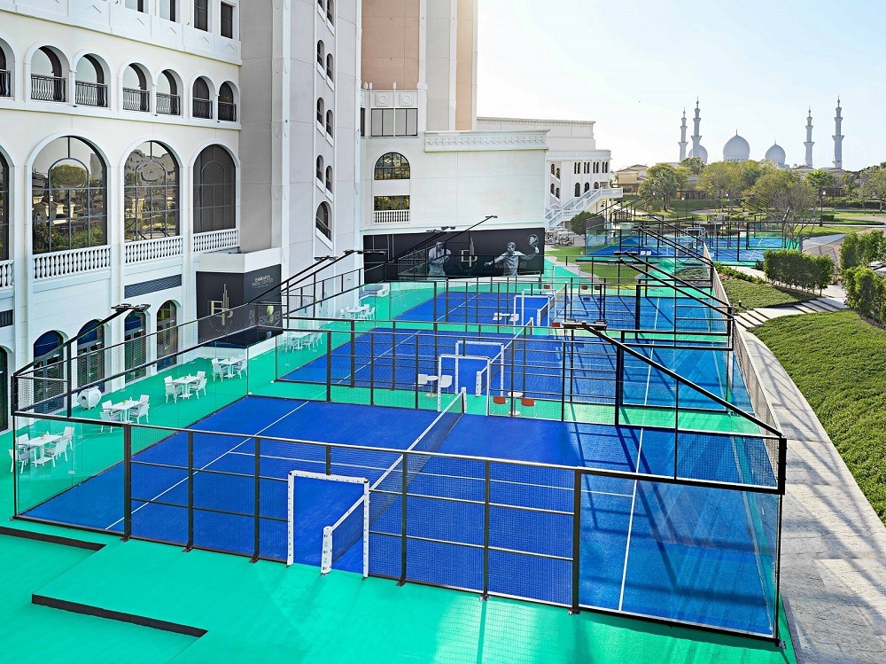 The Ritz-Carlton Abu Dhabi, Grand Canal Launches New Padel Tennis Courts