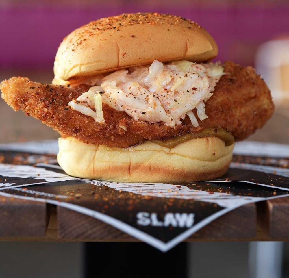 SLAW unveils limited edition Chicken Katsu Burger