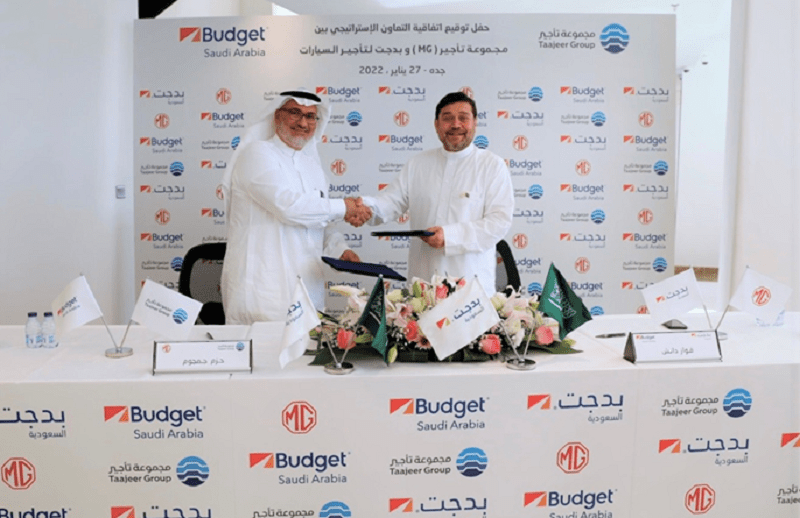 A Premium Partnership Agreement with Taajeer Group to support Budget Car Fleet