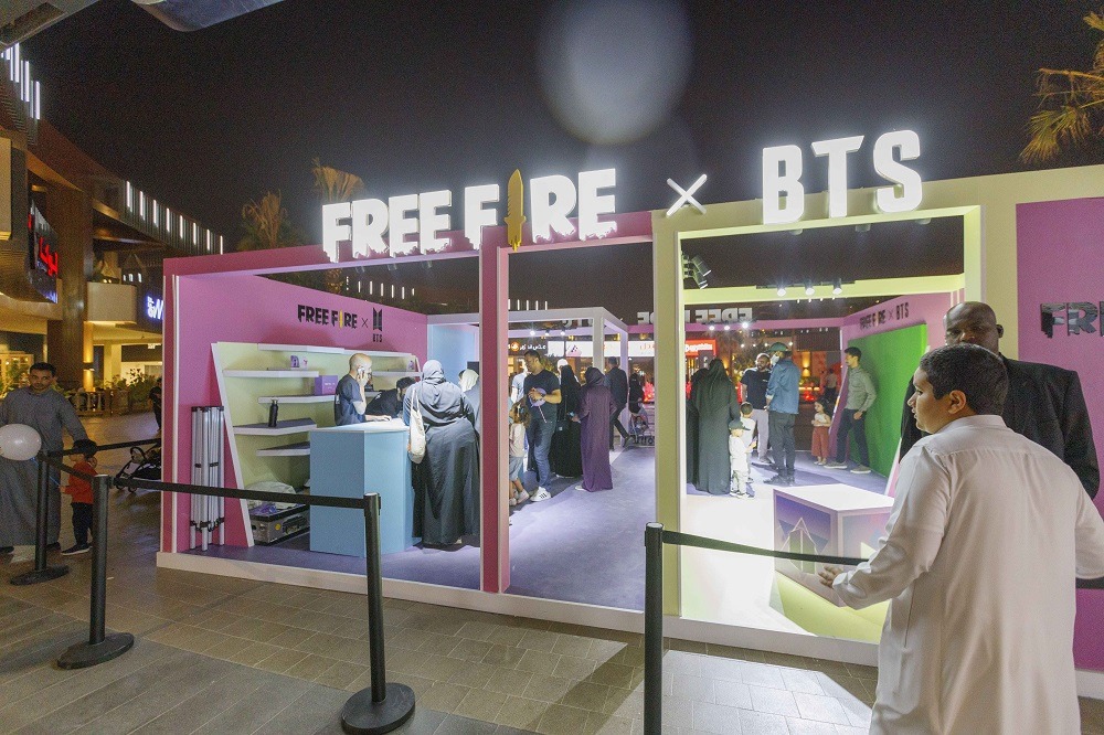 Garena To Host Free Fire x BTS Themed Public Activation Zones In Egypt, Morocco, And Saudi Arabia