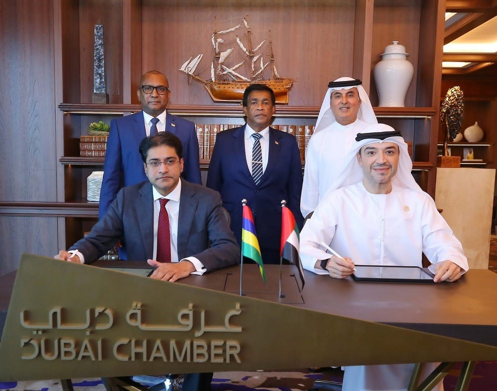 Mauritius Signs Agreement With Dubai Chamber Of Commerce To Strengthen Bilateral Economic Relations