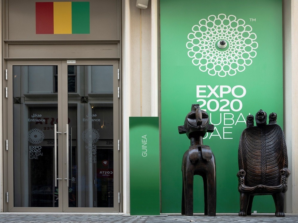 Visitors flock to see Nimba statue and “Throne of Prosperity” at Guinea pavilion in Expo 2020 Dubai