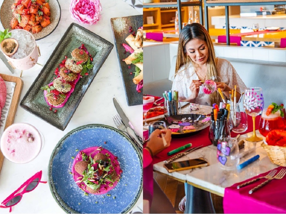 Eat, Paint, Love at Al Maeda at DoubleTree by Hilton Dubai Jumeirah Beach