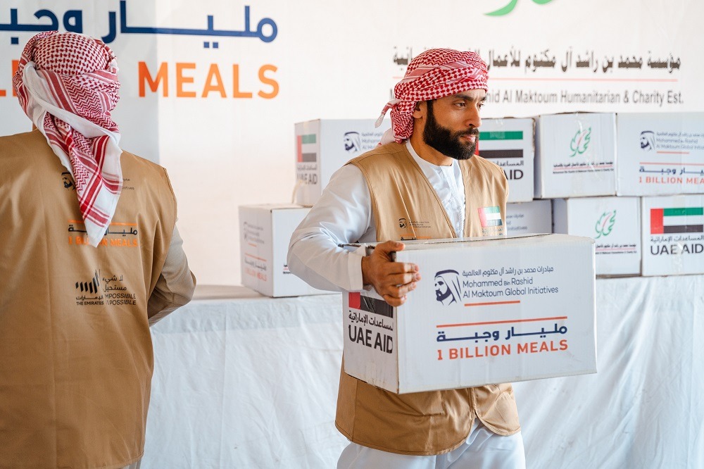 Mohammed Bin Rashid donates 400 million meals and announces achieving 1 billion meals in less than one month