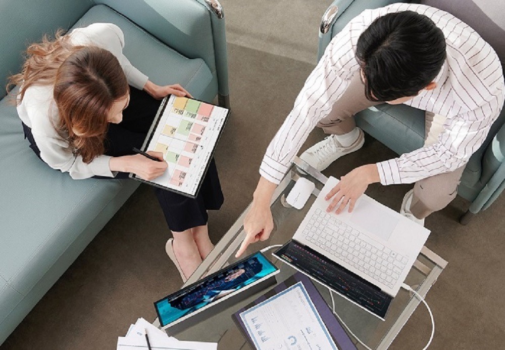 Double Your Productivity With The LG Gram + View