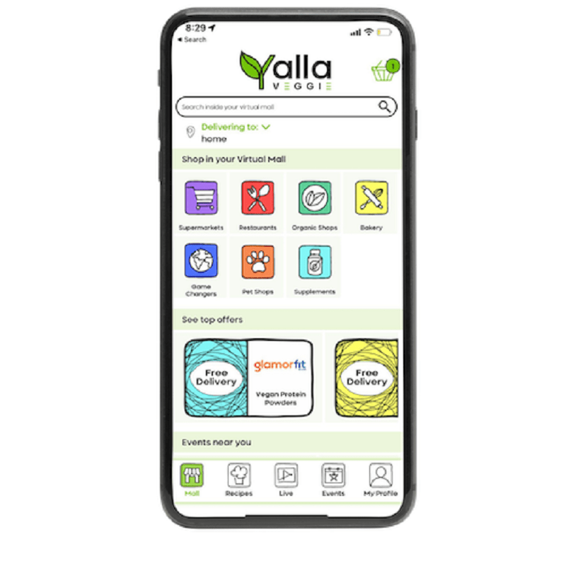 The World’s First Meat-Free App Aggregator Yalla Veggie Launches in Dubai