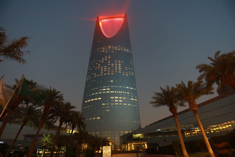 Kingdom Centre in Riyadh lights up for International Thalassaemia Day 2022