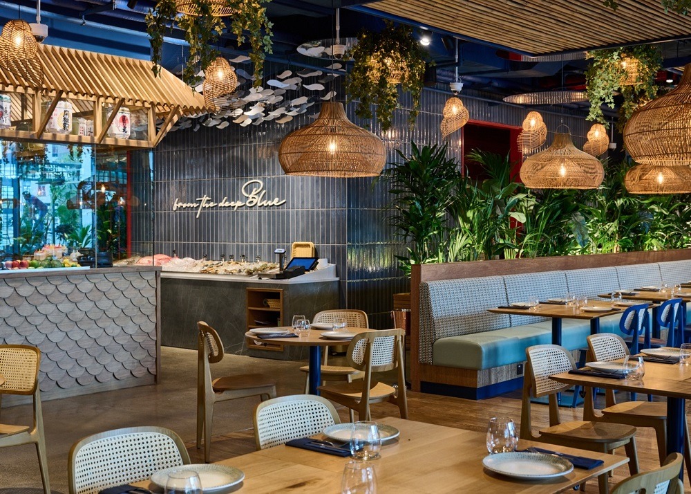 Feast All Day On All You Can Eat Seafood Day At Family-Friendly Chic Restaurant – Blue