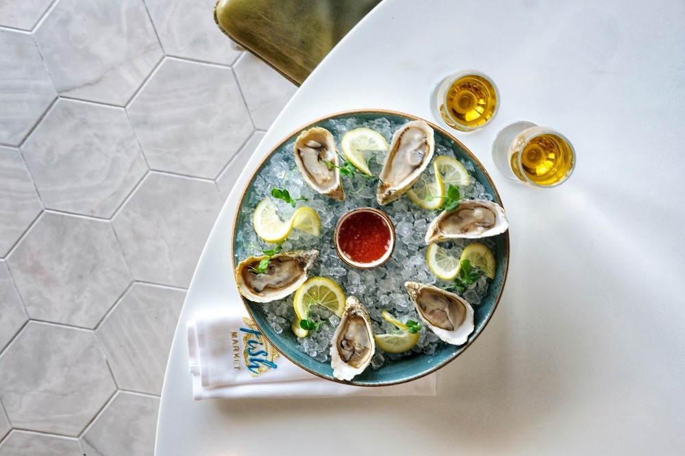 Enjoy Oysters and Fizz at one of Dubai’s best loved fish restaurants