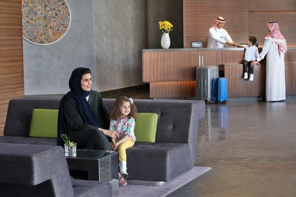 Hilton Riyadh Hotel and Residences offer remarkable getaways for families and professionals