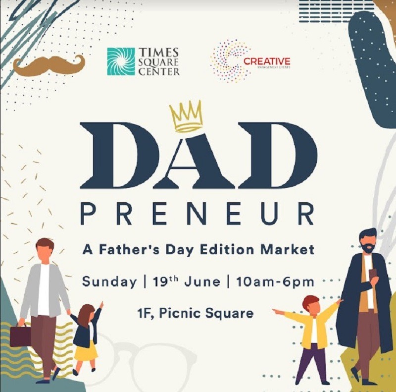 Time Square Celebrates Fathers With Special Dadpreneur Event