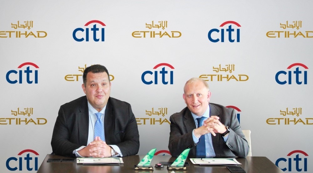 Citi and Etihad sign on First Sustainable Deposit Solution