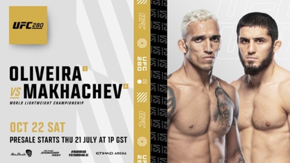 UFC® Returns TO Abu Dhabi With Lightweight Championship ON The