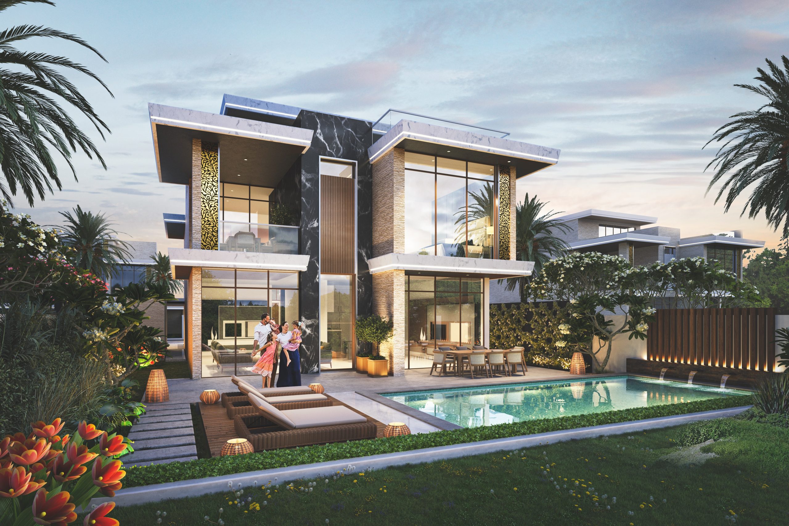 Beverly Hills Drive, a collection of premium 6-bedroom mansions, launched at flourishing DAMAC Hills community