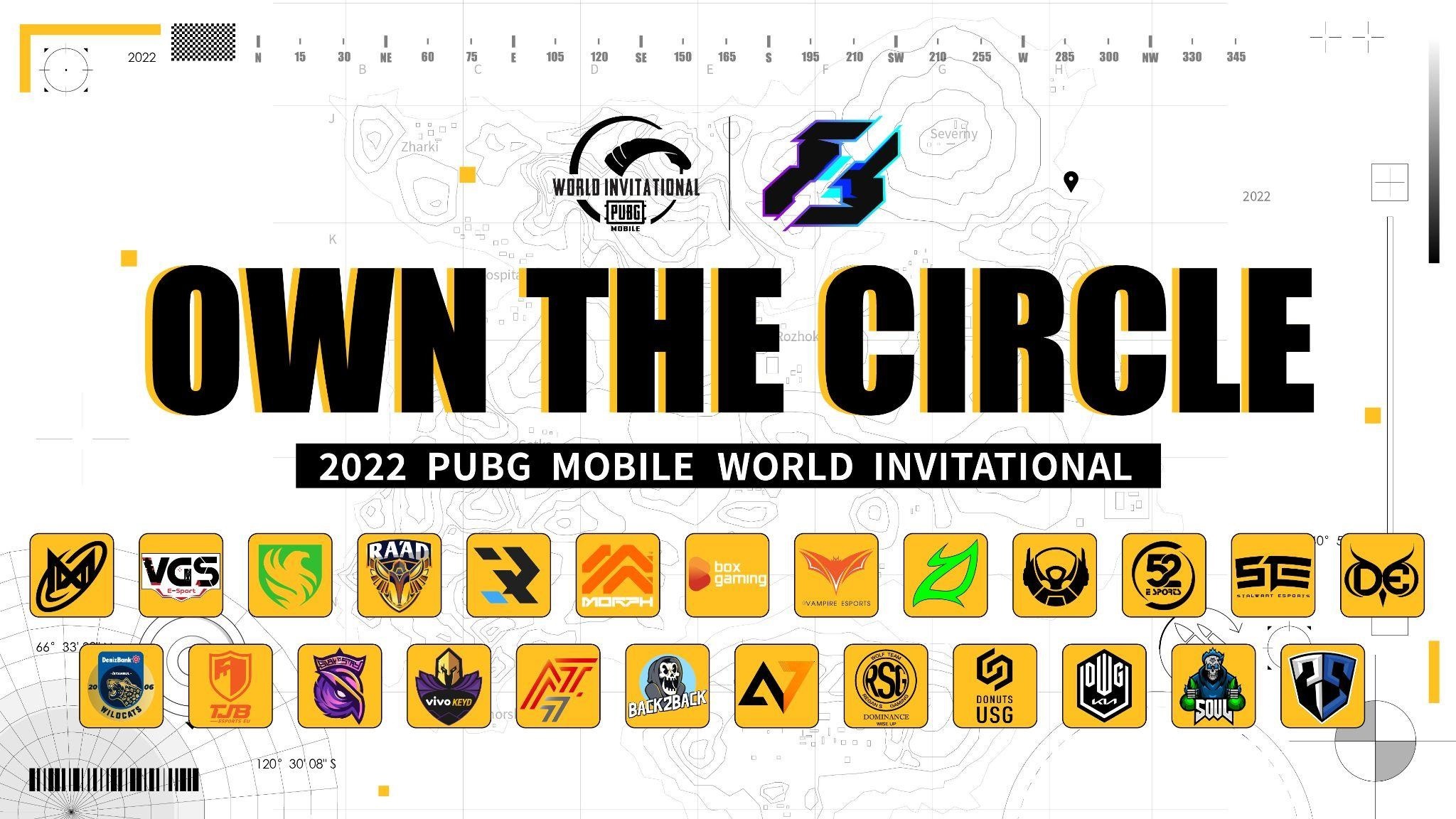 2022 Pubg Mobile World Invitational Powered By Gamers8 Kick Off On August 11Th!