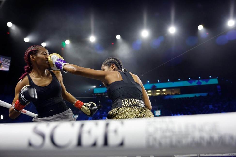 Boxing history made at the Rage on the Red Sea in Jeddah