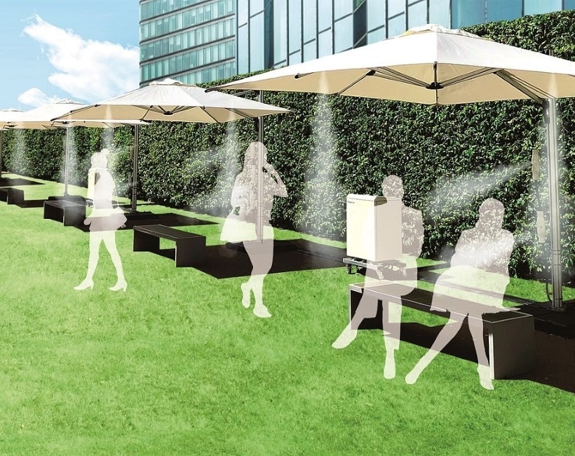 Panasonic Launches Green Ambience Changer, the Next Generation Ultra-Fine Mist System for Cooler Outdoor Spaces