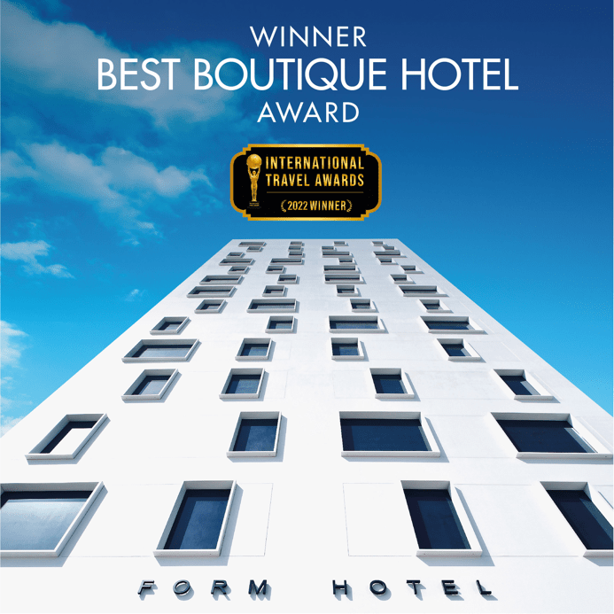 Form Hotel Bags International Travel Awards 2022